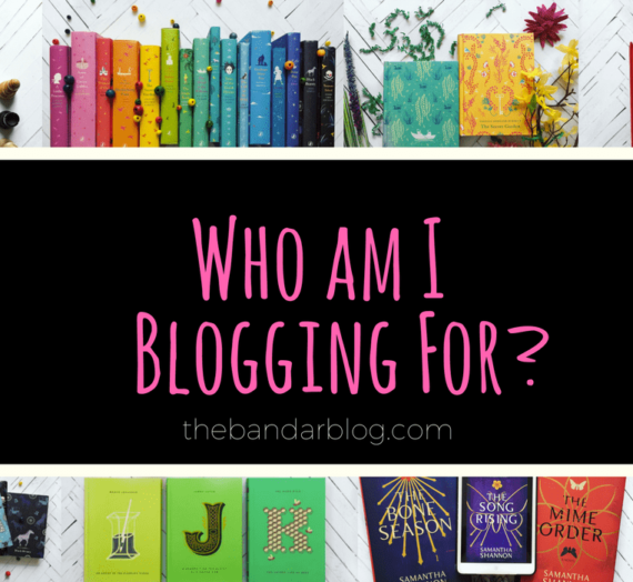 Who Am I Blogging For?