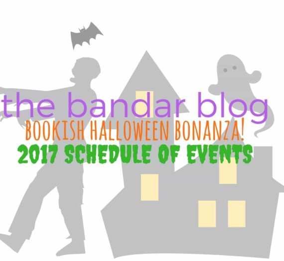 Bookish Halloween Bonanza 2017: Happy October!