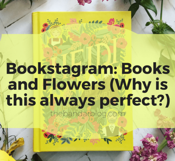 Bookstagram: Books and Flowers (Why is this always perfect?)