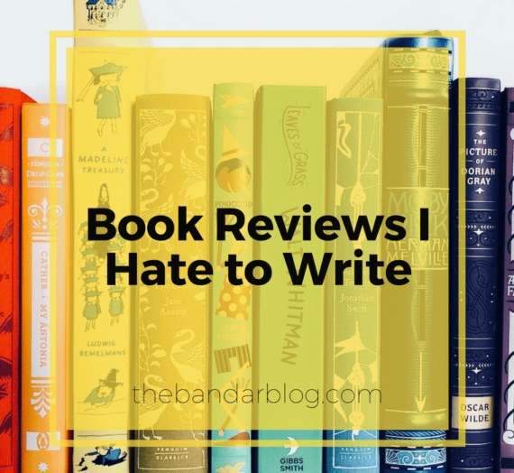 Book Reviews I Hate to Write