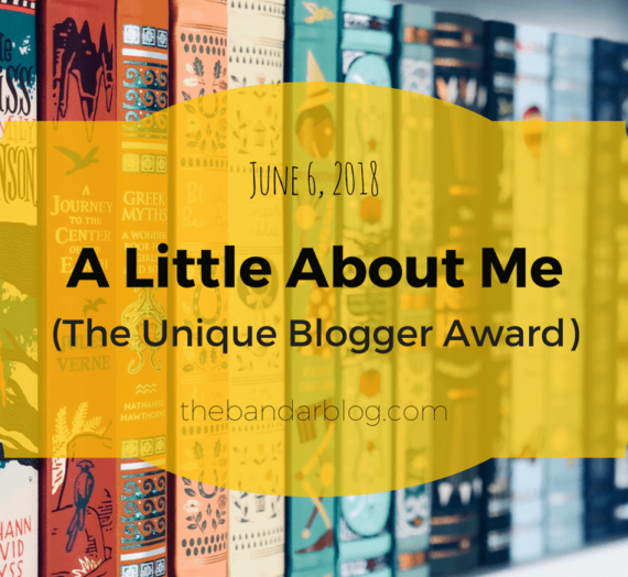 A Little About Me (The Unique Blogger Award)