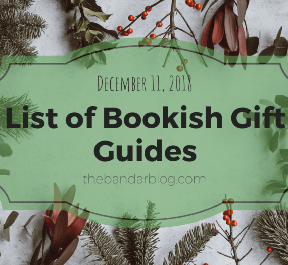 List of Bookish Gift Guides