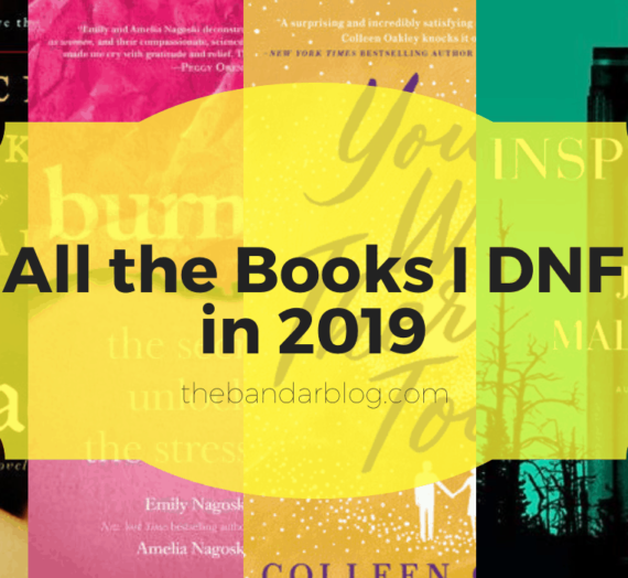 All the Books I DNF in 2019